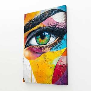 Cool Wall Art Vibrant Eye | MusaArtGallery™