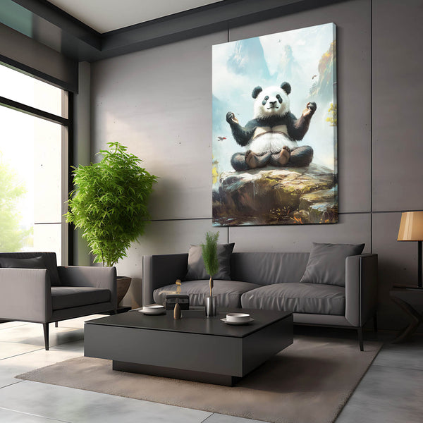 Cool Wall Art Zen Panda | MusaArtGallery™