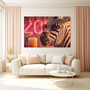 Cool Zebra Wall Art