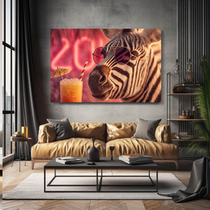 Cool Zebra Wall Art