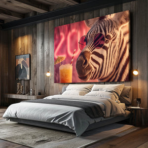 Cool Zebra Wall Art