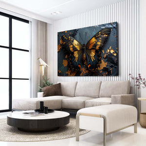 Copper Butterfly Wall Art  | MusaArtGallery™