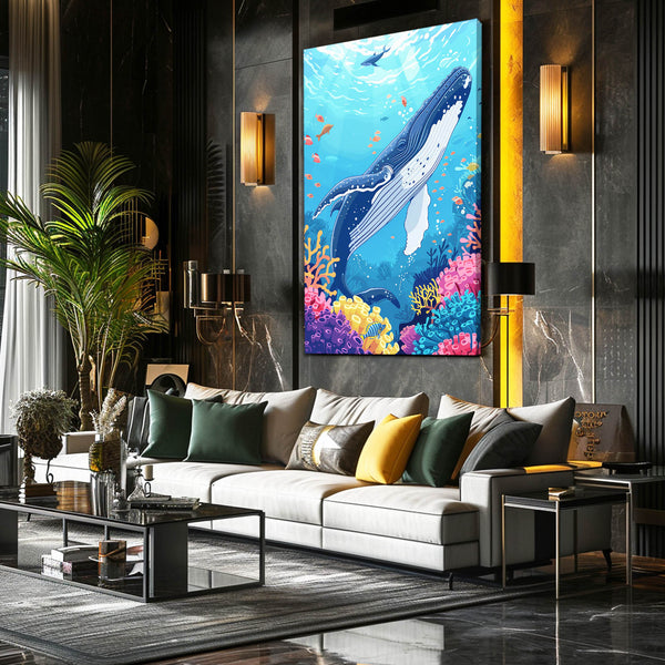 Coral Whale Art | MusaArtGallery™