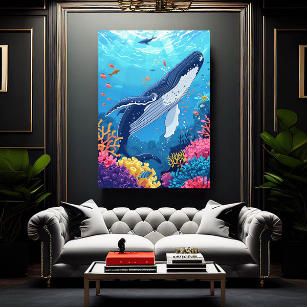 Coral Whale Art | MusaArtGallery™