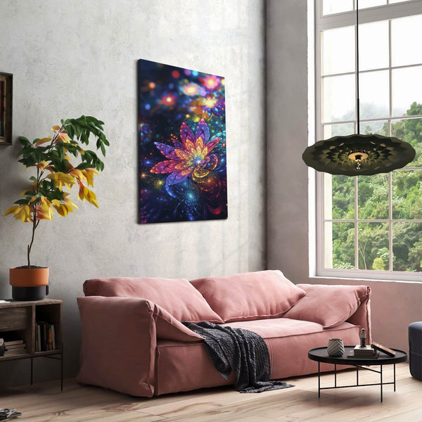 Cosmic Bloom Flower Art | MusaArtGallery™