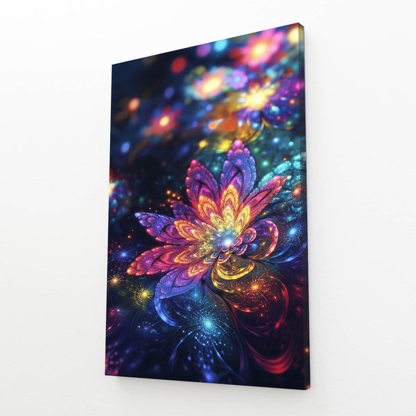 Cosmic Bloom Flower Art | MusaArtGallery™