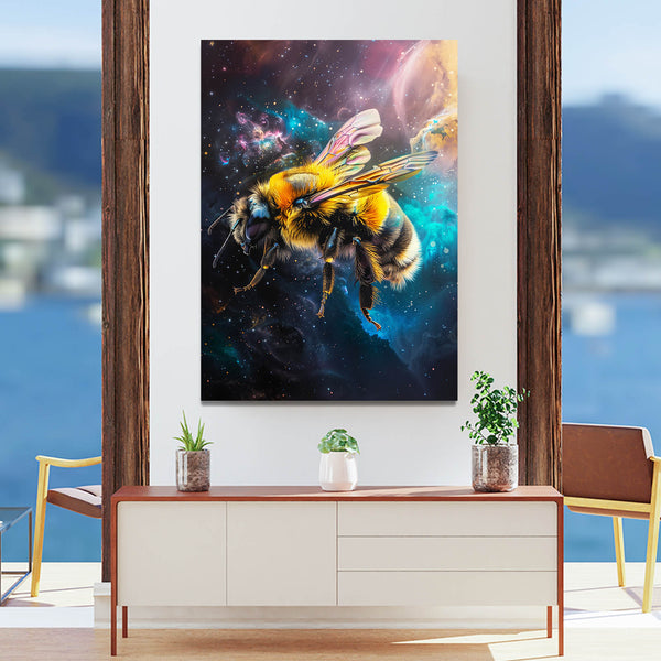 Cosmic Bumblebee Bee Art | MusaArtGallery™