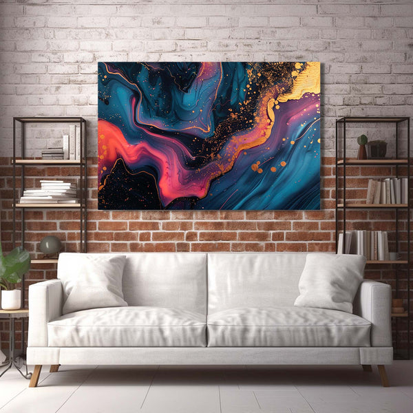 Cosmic Drift Abstract Art | MusaArtGallery™