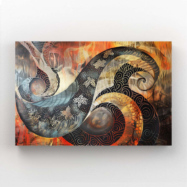 Cosmic Flow Abstract Art | MusaArtGallery™