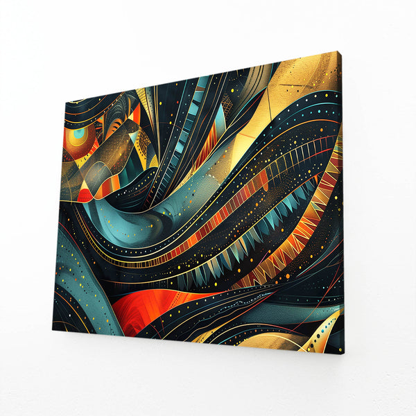 Cosmic Flow Mexican Wall Art