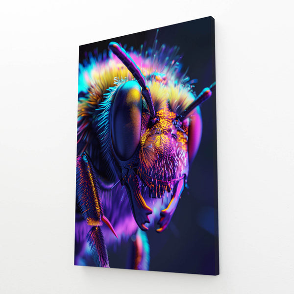 Cosmic Glow Bee Art | MusaArtGallery™