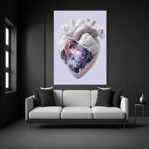 Cosmic Heart Wall Art