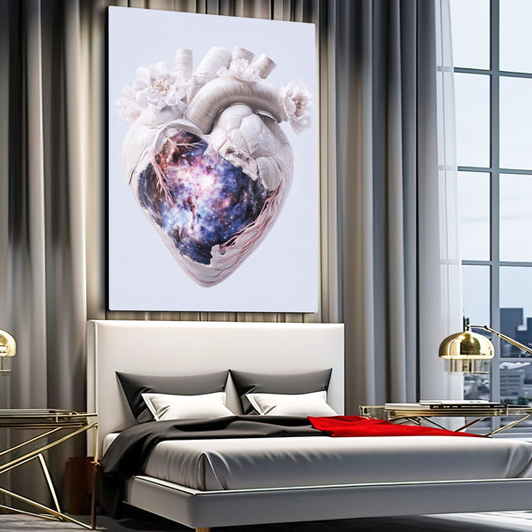 Cosmic Heart Wall Art