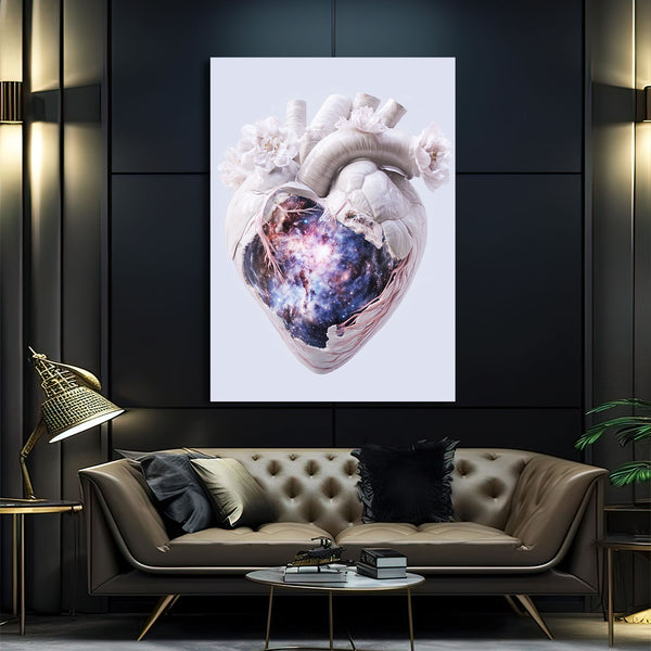 Cosmic Heart Wall Art