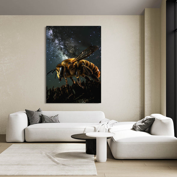 Cosmic Honey Bee Art | MusaArtGallery™