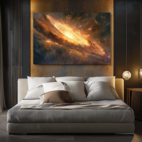 Cosmic Inferno Space Art | MusaArtGallery™