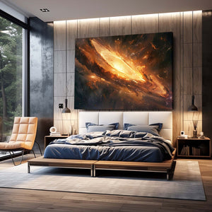 Cosmic Inferno Space Art | MusaArtGallery™