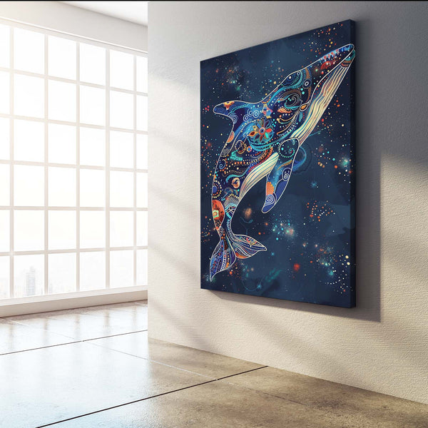 Cosmic Journey Whale Art | MusaArtGallery™