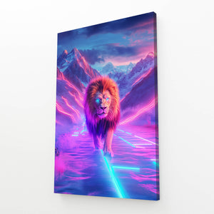 Cosmic Lion Wall Art | MusaArtGallery™