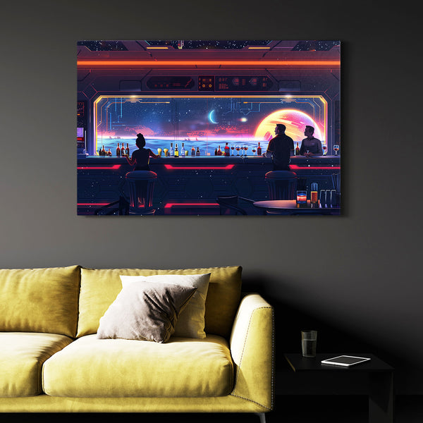 Cosmic Lounge Bar Art | MusaArtGallery™