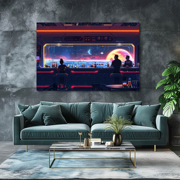 Cosmic Lounge Bar Art | MusaArtGallery™