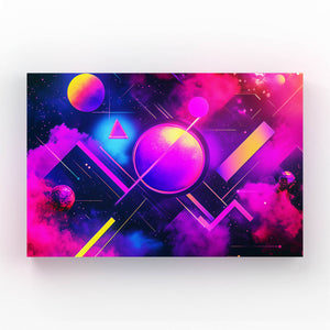 Cosmic Neon Cyberpunk Art | MusaArtGallery™