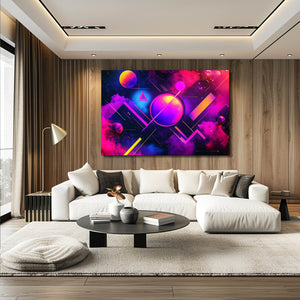 Cosmic Neon Cyberpunk Art | MusaArtGallery™