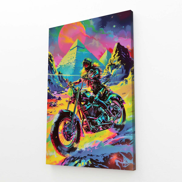 Cosmic Rider Trippy Art | MusaArtGallery™