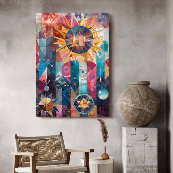 Cosmic Sunrise Trippy Art | MusaArtGallery™