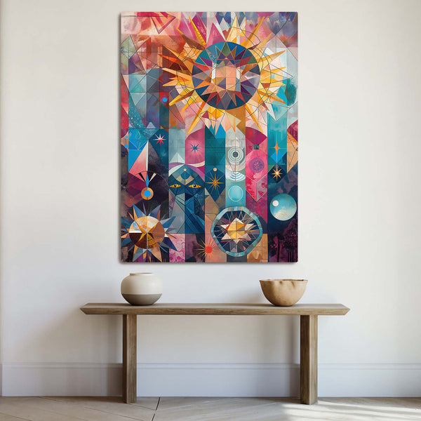 Cosmic Sunrise Trippy Art | MusaArtGallery™