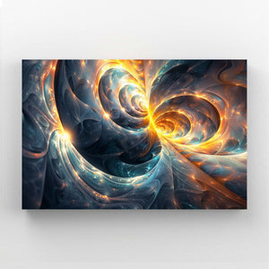 Cosmic Swirl Abstract Art | MusaArtGallery™