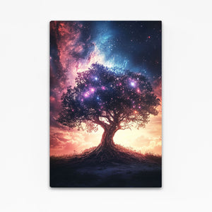 Cosmic Tree Of Life Wall Art