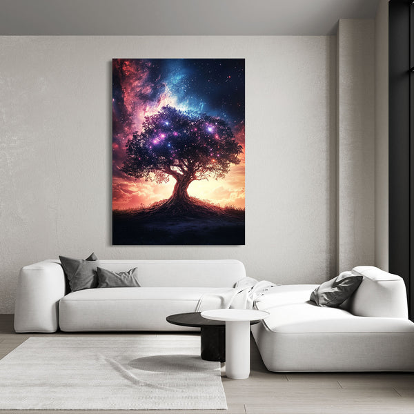 Cosmic Tree Of Life Wall Art