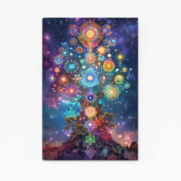 Cosmic Tree Trippy Art | MusaArtGallery™