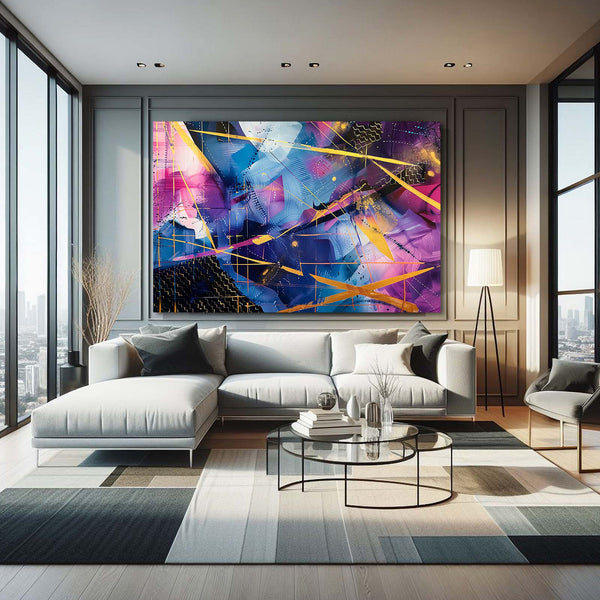 Cosmic Vibes Abstract Art | MusaArtGallery™