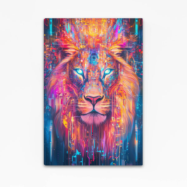 Cosmic Vision Lion Wall Art | MusaArtGallery™