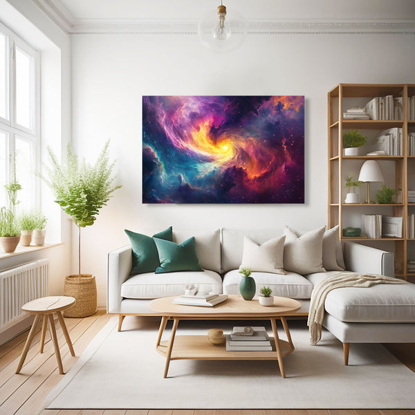 Cosmic Vortex Abstract Art | MusaArtGallery™