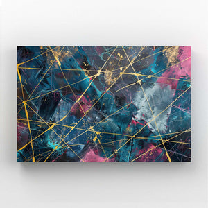 Cosmic Web Abstract Art | MusaArtGallery™