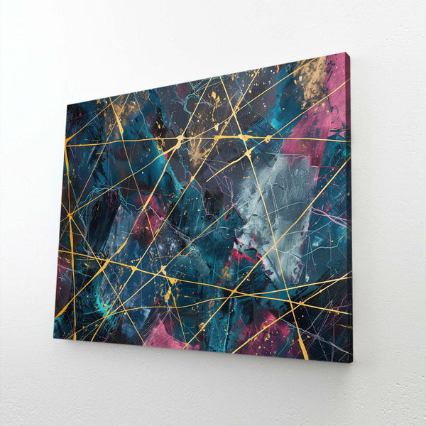 Cosmic Web Abstract Art | MusaArtGallery™