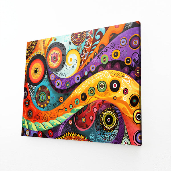 Cosmic Whirl Mexican Wall Art | MusaArtGallery™