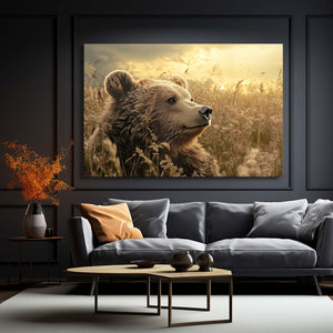Countryside Bear Print