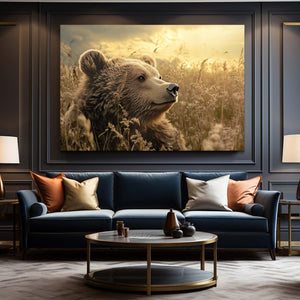 Countryside Bear Print