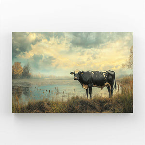 Cow Canvas Wall Art