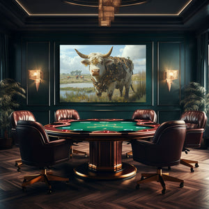 Cow Canvas Wall Decor
