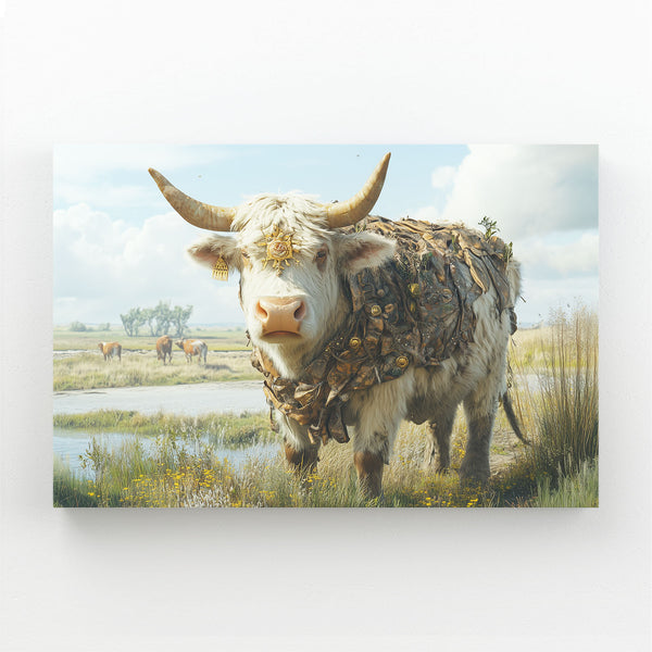 Cow Canvas Wall Decor
