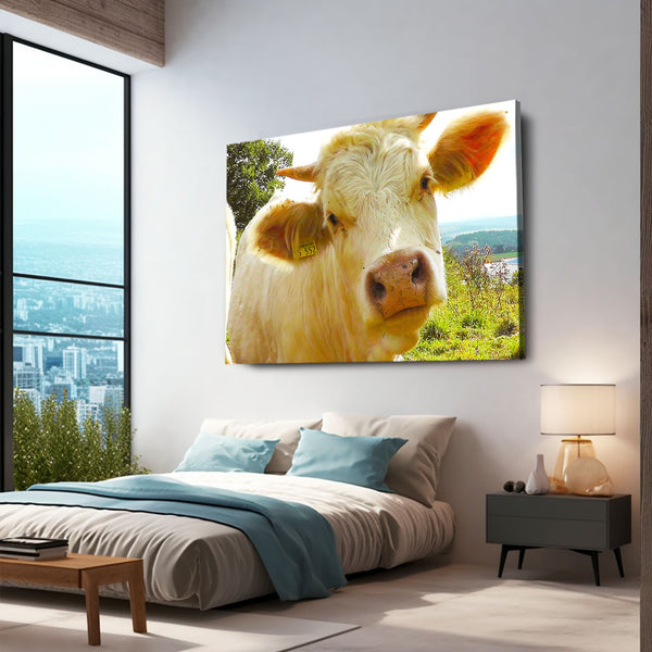 Cow Face Wall Art