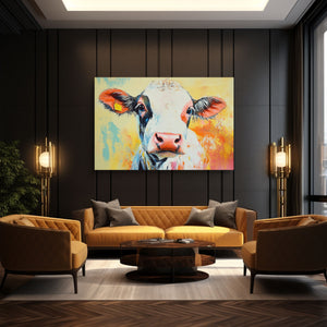 Cow Head Wall Art