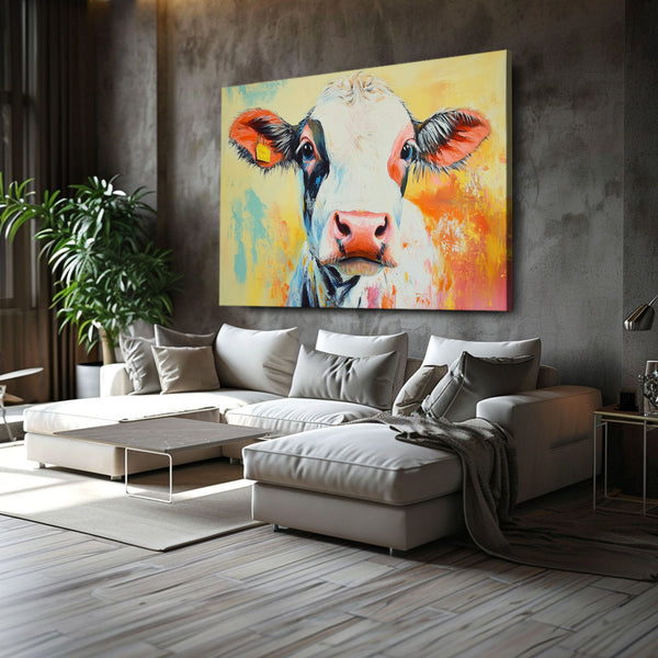 Cow Head Wall Art