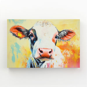 Cow Head Wall Art