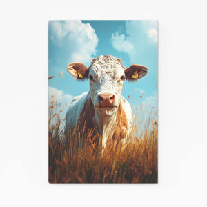 Cow Print Blue